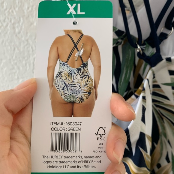 Hurley Ladies' Swimsuit - Picture 6 of 7